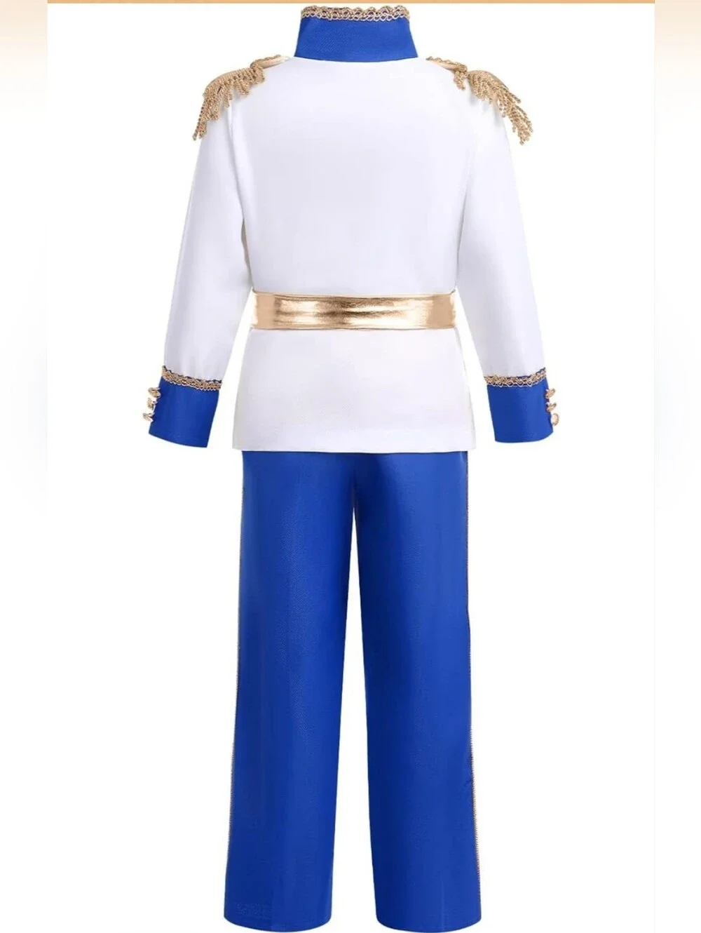 Boys Prince Charming Costume - Kids Medieval Royal King Outfit Halloween